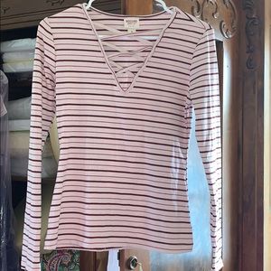 Target striped long sleeve